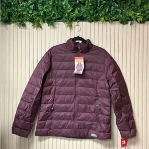 Eddie Bauer Women's Down 650 Fill Lightweight Packable Jacket Size XL